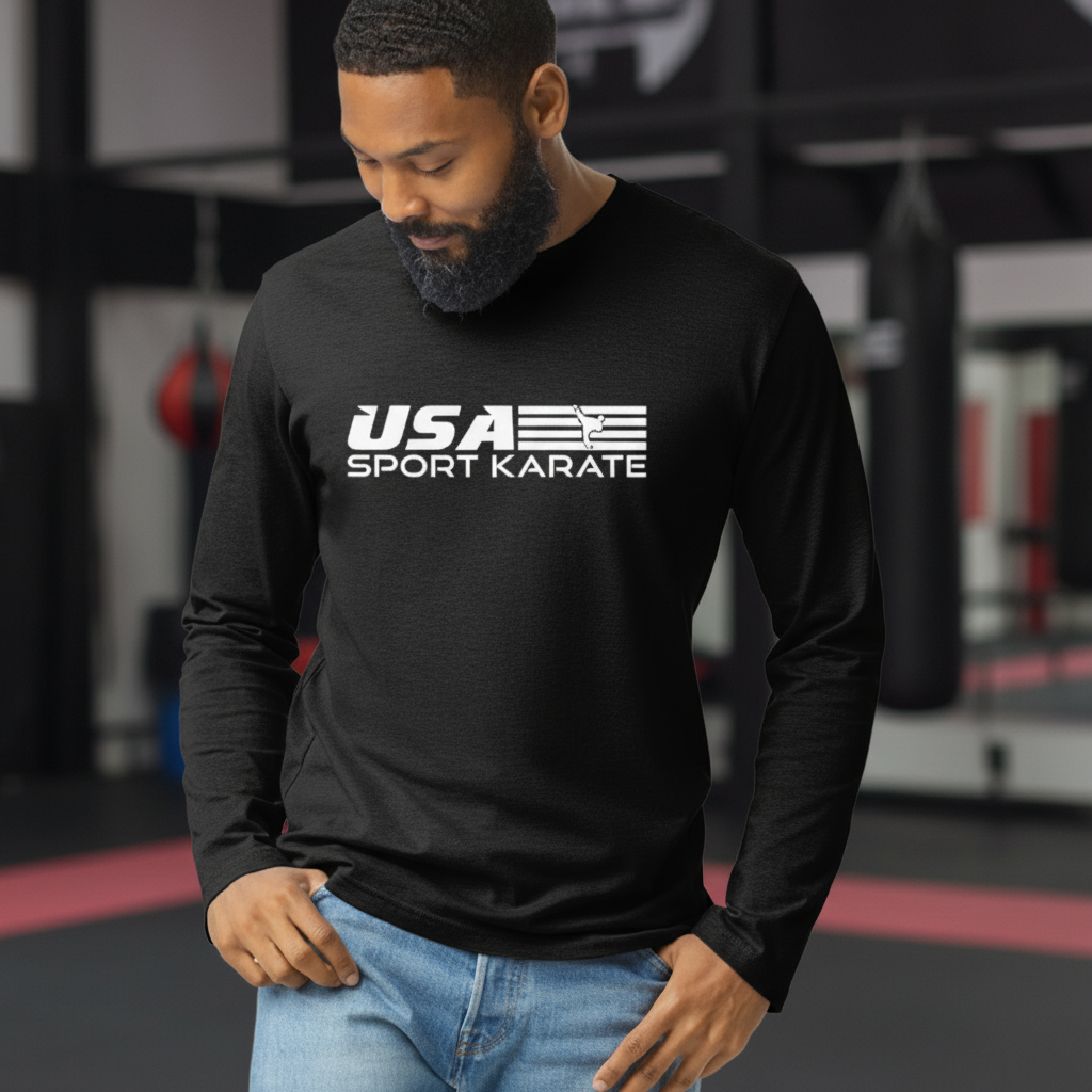 Adult Long Sleeve - Black with Logo