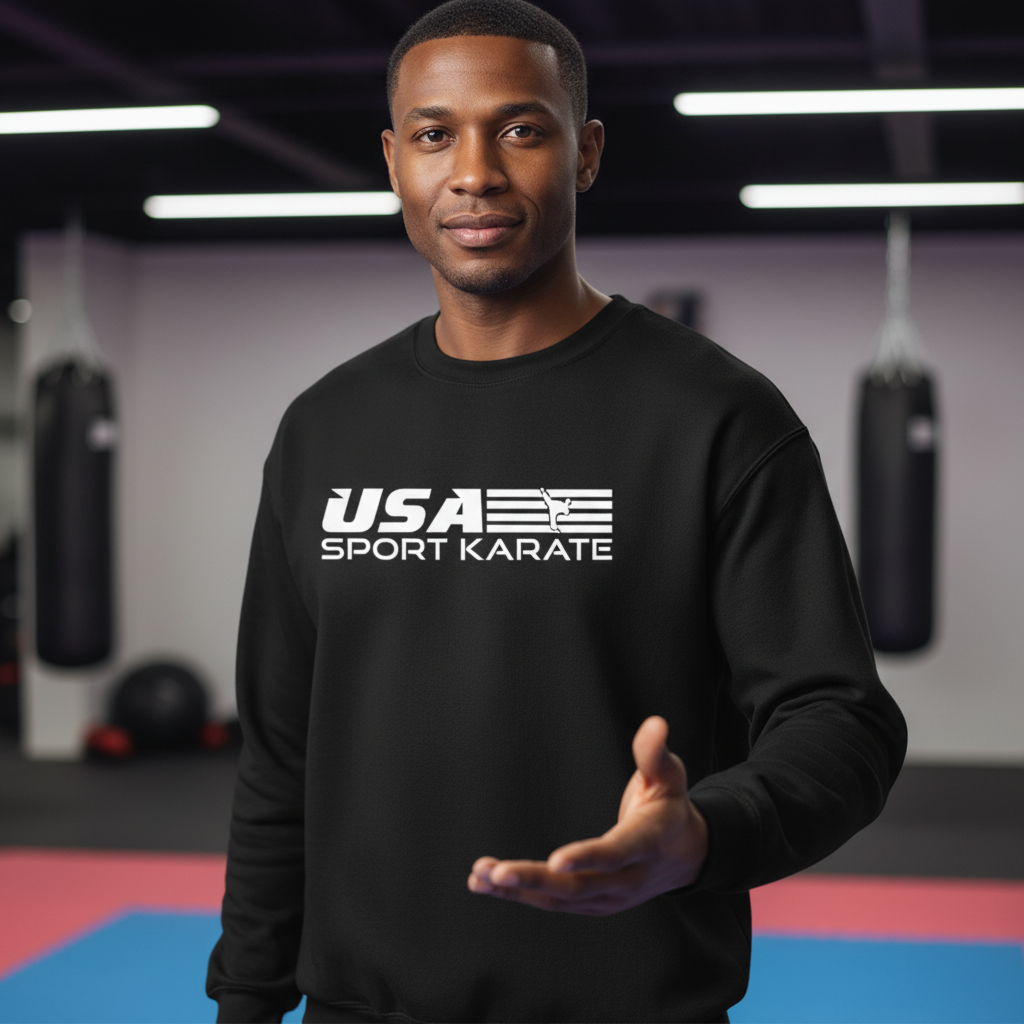 Adult Sweatshirt - Black with Logo