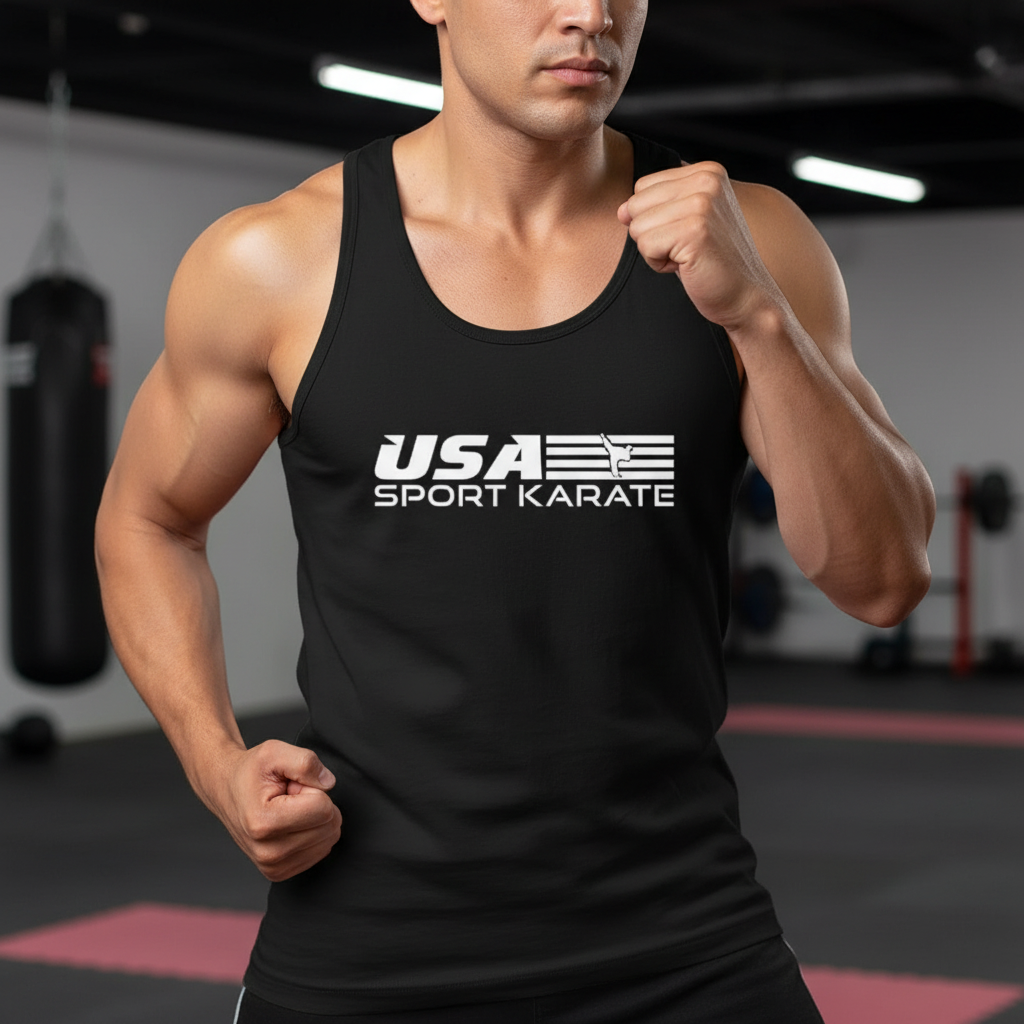 Adult Tank Top - Black with Logo