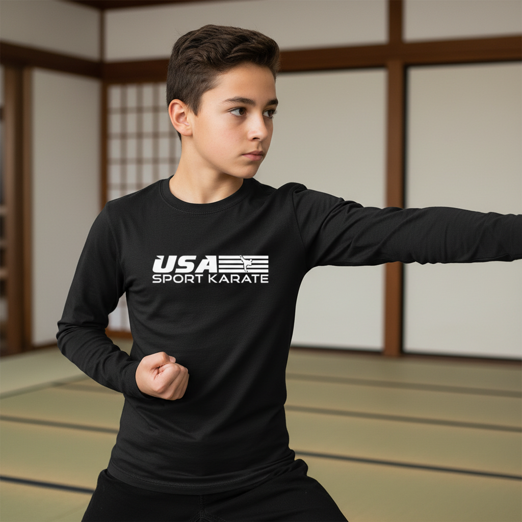Youth Long Sleeve - Black